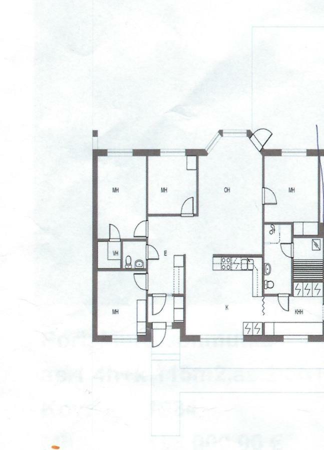 4 Bedrooms Near Center - Kranni Pori Dış mekan fotoğraf